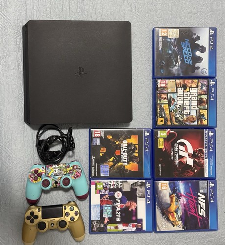 Sony playstation slim ps4 - sony, 4