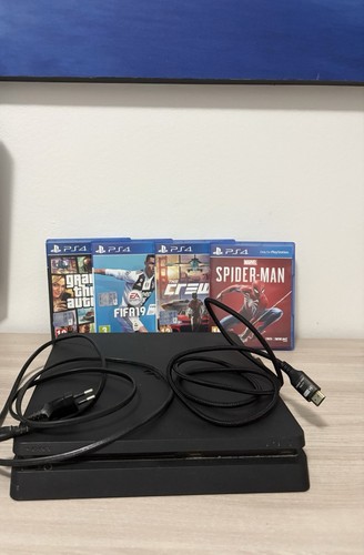 Sony ps4 slim nera con - slim,